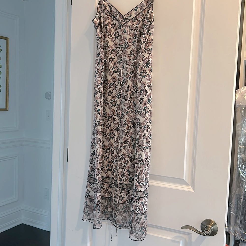 Rag & Bone Silk Floral Slip Dress